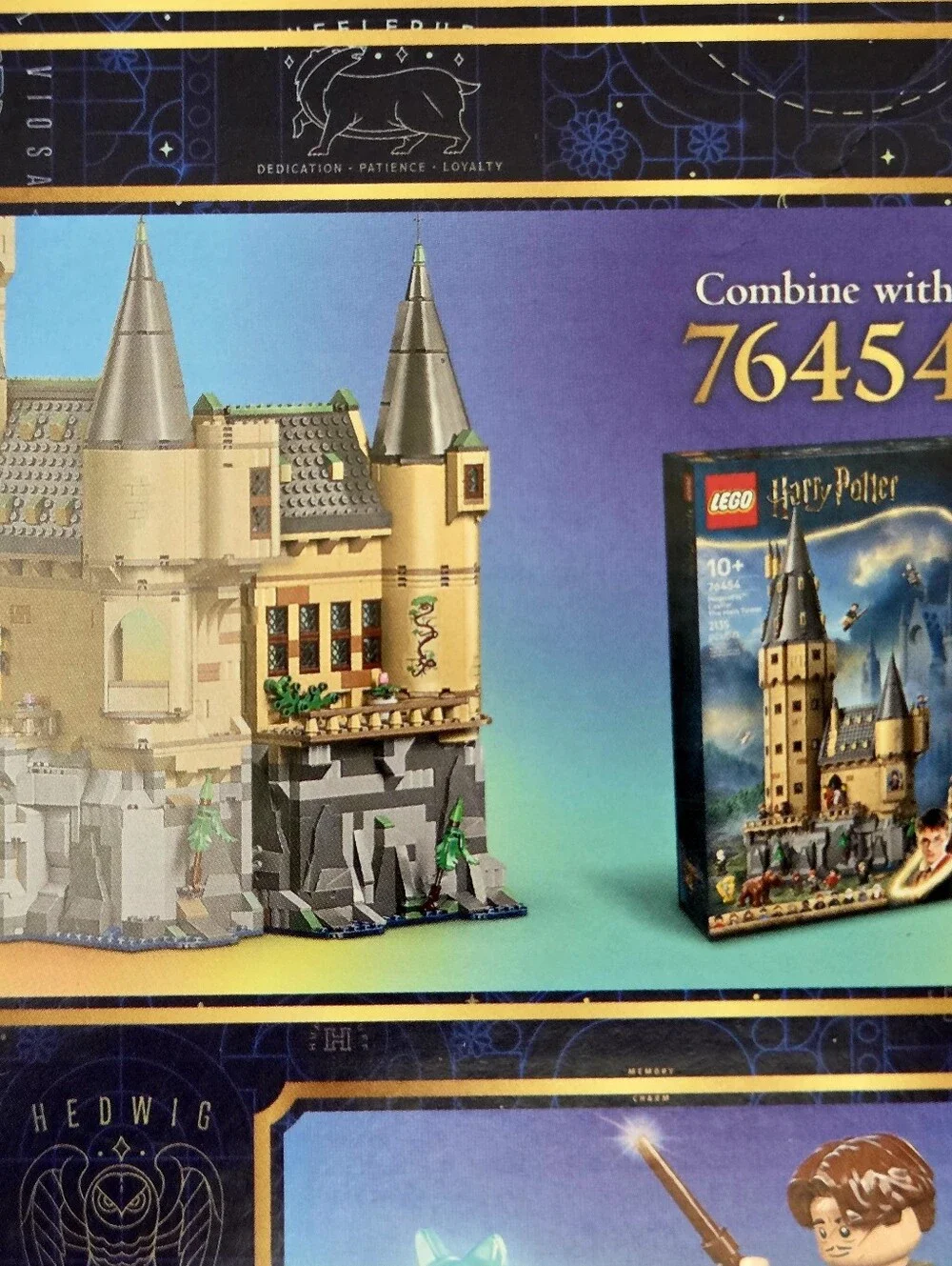 LEGO Harry Potter Hogwarts Castle Hospital Wing 76463 Building Toy 907 Piece NIB